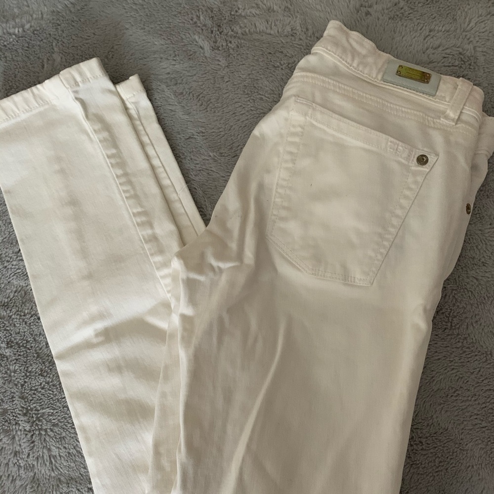 White Skinny Jeans ZARA
